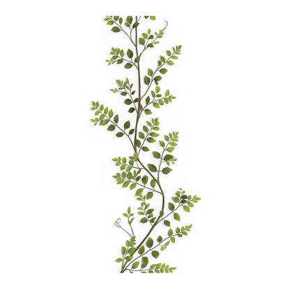 Mini Leaf Foliage Garland 6'L