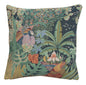 Jungle and Two Birds French Cushion