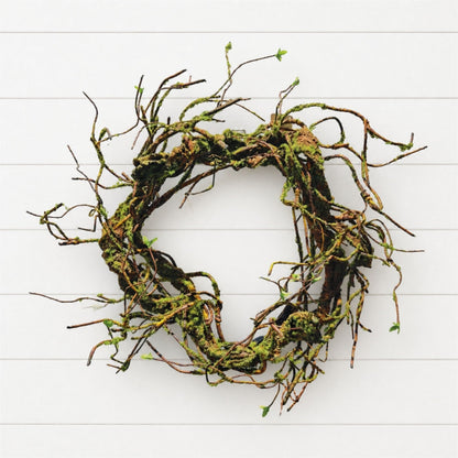 Mossy Twig Wreath 24"D