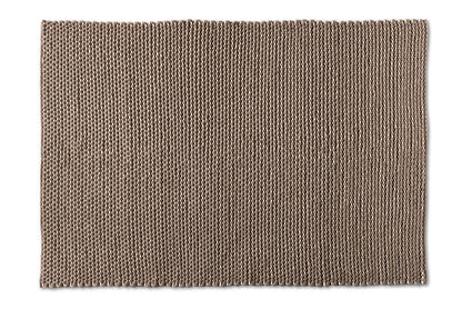 Baxton Studio Colemar Modern and Contemporary Brown Handwoven Wool Dori Blend Area Rug
