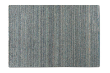 Baxton Studio Aral Modern and Contemporary Blue Handwoven Wool Area Rug