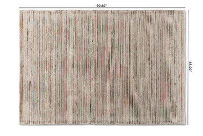 Baxton Studio Finsbury Modern and Contemporary Multi-Colored Hand-Tufted Wool Blend Area Rug