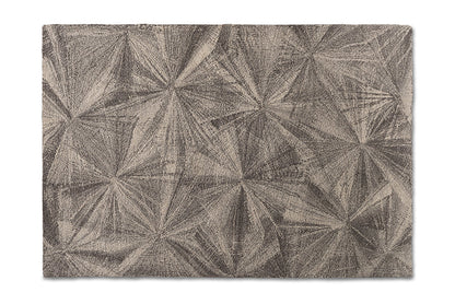 Baxton Studio Barret Modern and Contemporary Grey Hand-Tufted Wool Area Rug