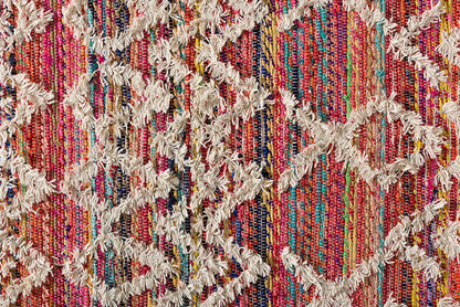 Baxton Studio Graydon Modern and Contemporary Multi-Colored Handwoven Fabric Blend Area Rug