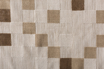 Baxton Studio Barbon Modern and Contemporary Ivory and Beige Handwoven PET Yarn Indoor and Outdoor Area Rug
