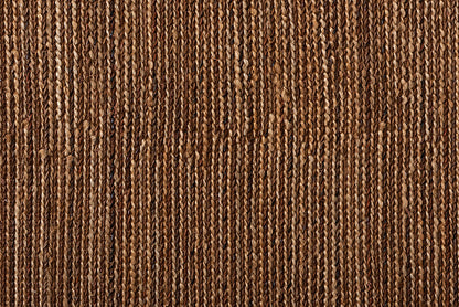 Baxton Studio Zaguri Modern and Contemporary Natural Handwoven Leather Blend Area Rug
