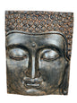 Buddha Face Wall Decoration Small Black Earth