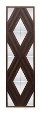 Contemporary Aspen Double Diamond Multi Tone 72 Inch Mirror
