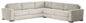 KC LAF Calder Dove Corner Sofa