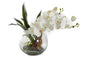 White Orchids Bubble BowlÊÊ