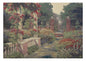 Forgotten Garden  Stretched Wall Tapestry