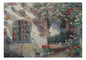 Cordoba Patio Stretched Wall Tapestry