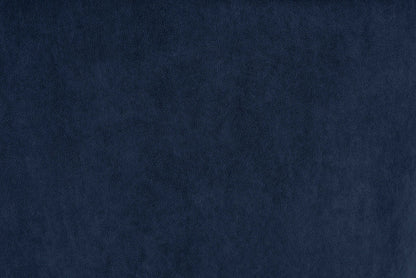 Baxton Studio Relena Classic and Traditional Navy Blue Velvet Fabric Upholstered and Dark Brown Finished Wood Armchair