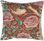 Zoom Bird and Roses Red French Cushion
