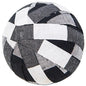6/Set White and Black Buffalo Check Balls (Pack of 2)