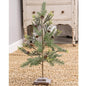 Glittered Tree W/ Glittered Base 21"