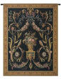 Birds Black Belgian Tapestry Wall Art