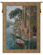 Lake Como Belgian Tapestry Wall Art