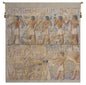 Saqqarah Beige Carre Belgian Tapestry Wall Art