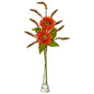 Sunflower & Berry Artificial Arrangement