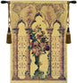 Floral Urn with Columns Belgian Tapestry