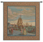 Lagoon Scene in Venice Italian Tapestry