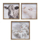 Farm Animal Portrait Frame 3 Asstd. (Pack of 2)