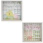 Hoppy Home Box Sign 2 Asstd. (Pack of 2)