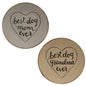 Best Dog Lady Plate 2 Asstd. (Pack of 4)