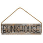 Rustic Wood Bunkhouse Sign (Pack of 4)