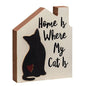 Home Is Where My Cat Is Chunky House (Pack of 4)