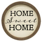 Home Sweet Home Circle Frame (Pack of 2)