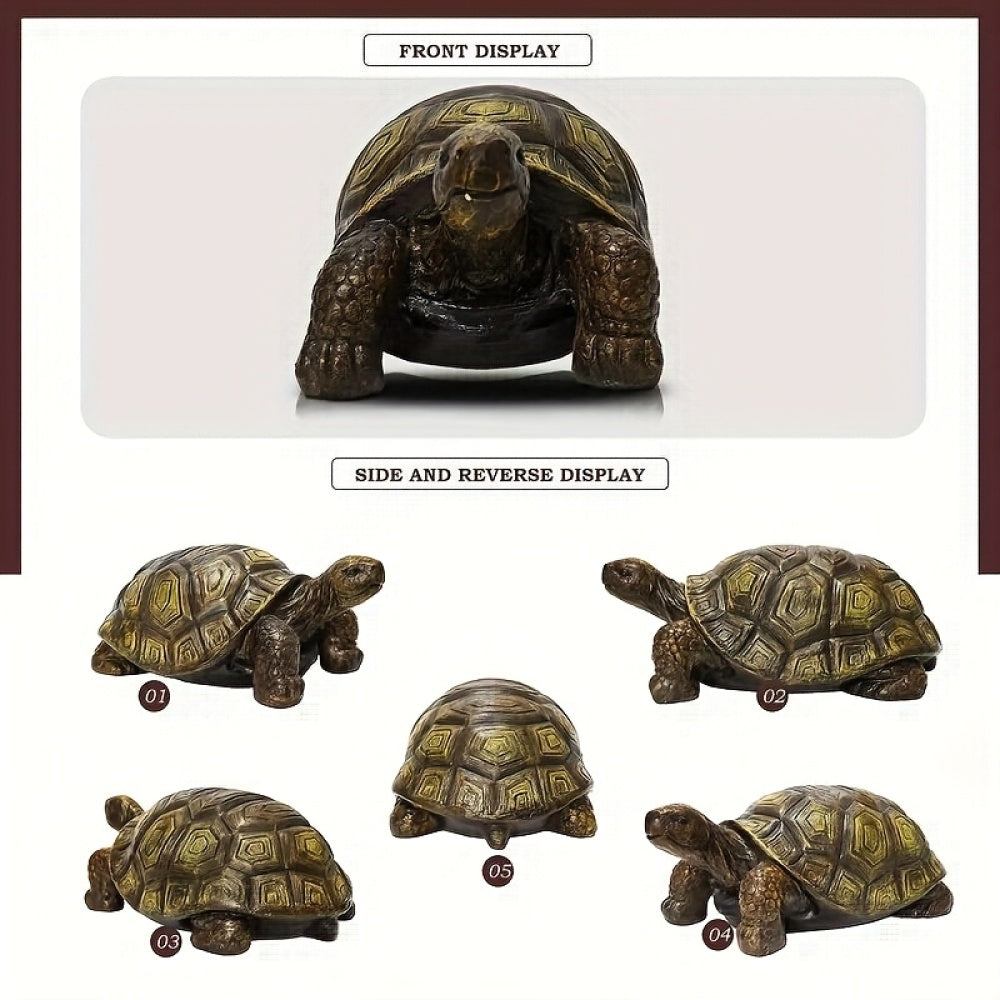 Realistic Wildlife Garden Statues | Hand-Painted Weatherproof Resin Outdoor Sculptures — 6 Designs