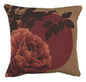 Red Peonies French Cushion
