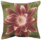 Red Star Flower French Cushion