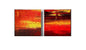 Ash, Smoke, and Fire Canvas Wall Art