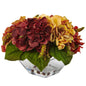 Autumn Hydrangea Berry w/Vase