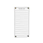 Acrylic Dry Erase To-Do List 13"H