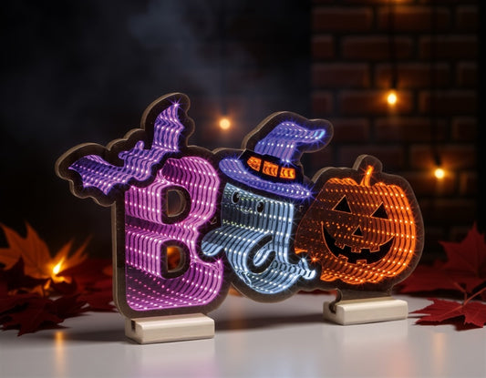 Halloween Boo Ekkolight 17"L