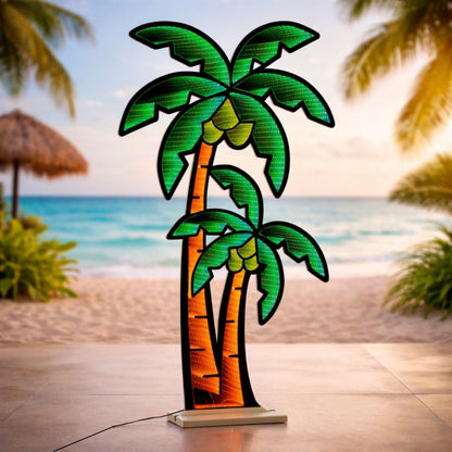 Palm Tree Ekkolight 48"H