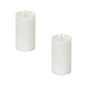 Simplux Designer LED Candle with Moving Flame and Remote (Set of 2)