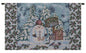 Holiday Snowman Italian Tapestry