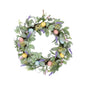 Lavender Egg Floral Wreath 22"D