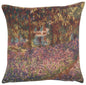 Monet's Iris Garden European Cushion Covers