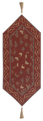 Medieval Rabbit II French Table Runner