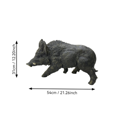 Realistic Wildlife Garden Statues | Hand-Painted Weatherproof Resin Outdoor Sculptures — 6 Designs