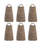 Woven Willow Wall Basket (Set of 6)
