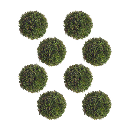 Boxwood Sedum Orb (Set of 8)