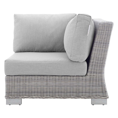 Conway Sunbrella¨ Outdoor Patio Wicker Rattan Corner Chair by Modway