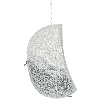 Hide Sunbrella¨ Fabric Swing Outdoor Patio Lounge Chair Without Stand by Modway